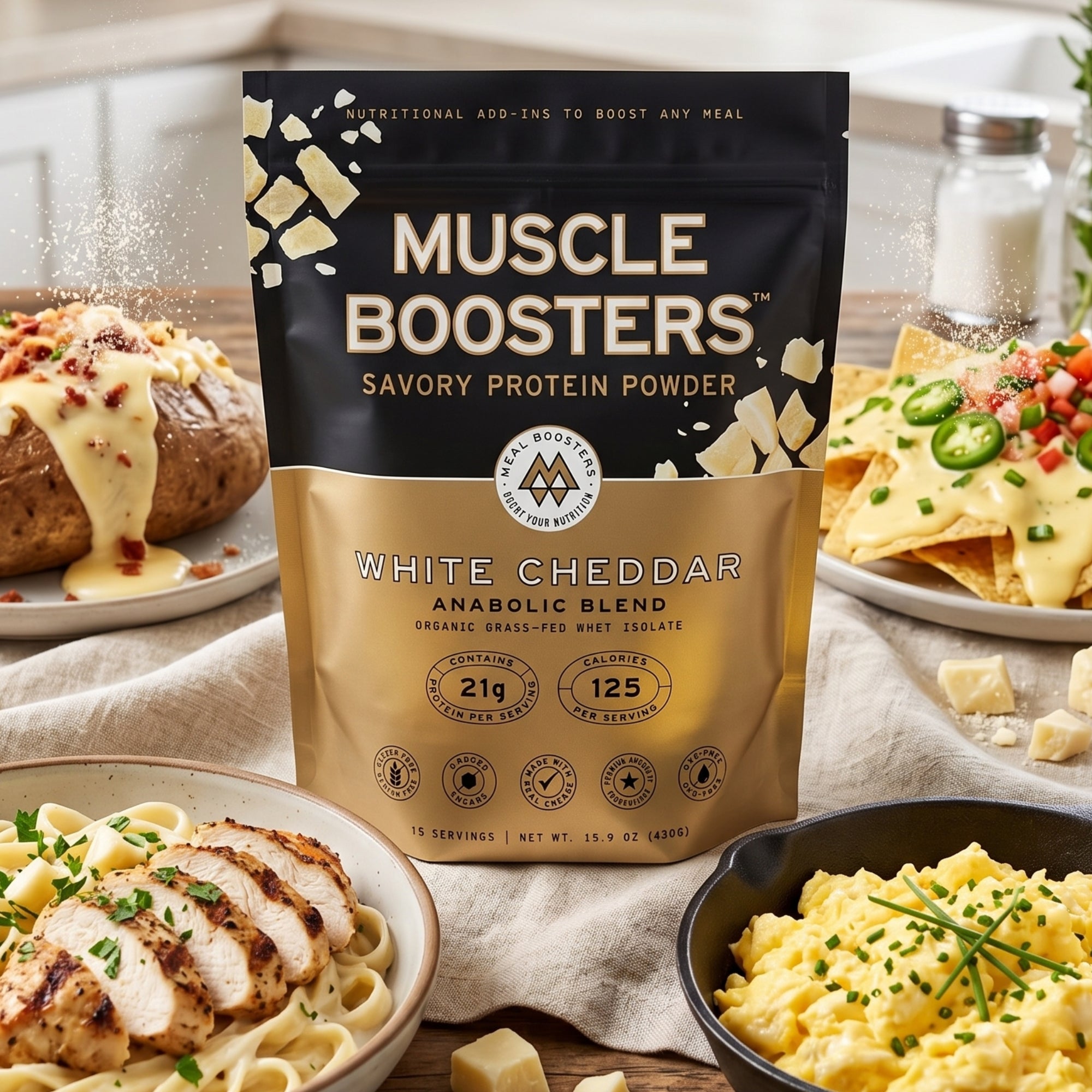 White Cheddar Muscle Booster